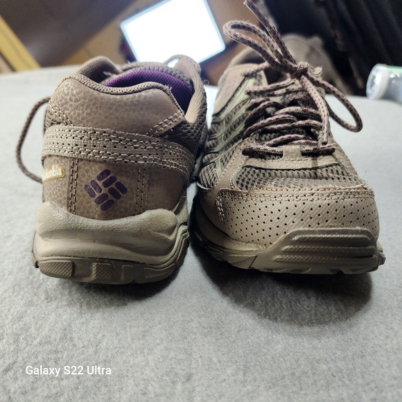 Columbia Strata Trail Low Women's Omnitech Size 8.5 Light Brown/gray Waterproof - Picture 16 of 16